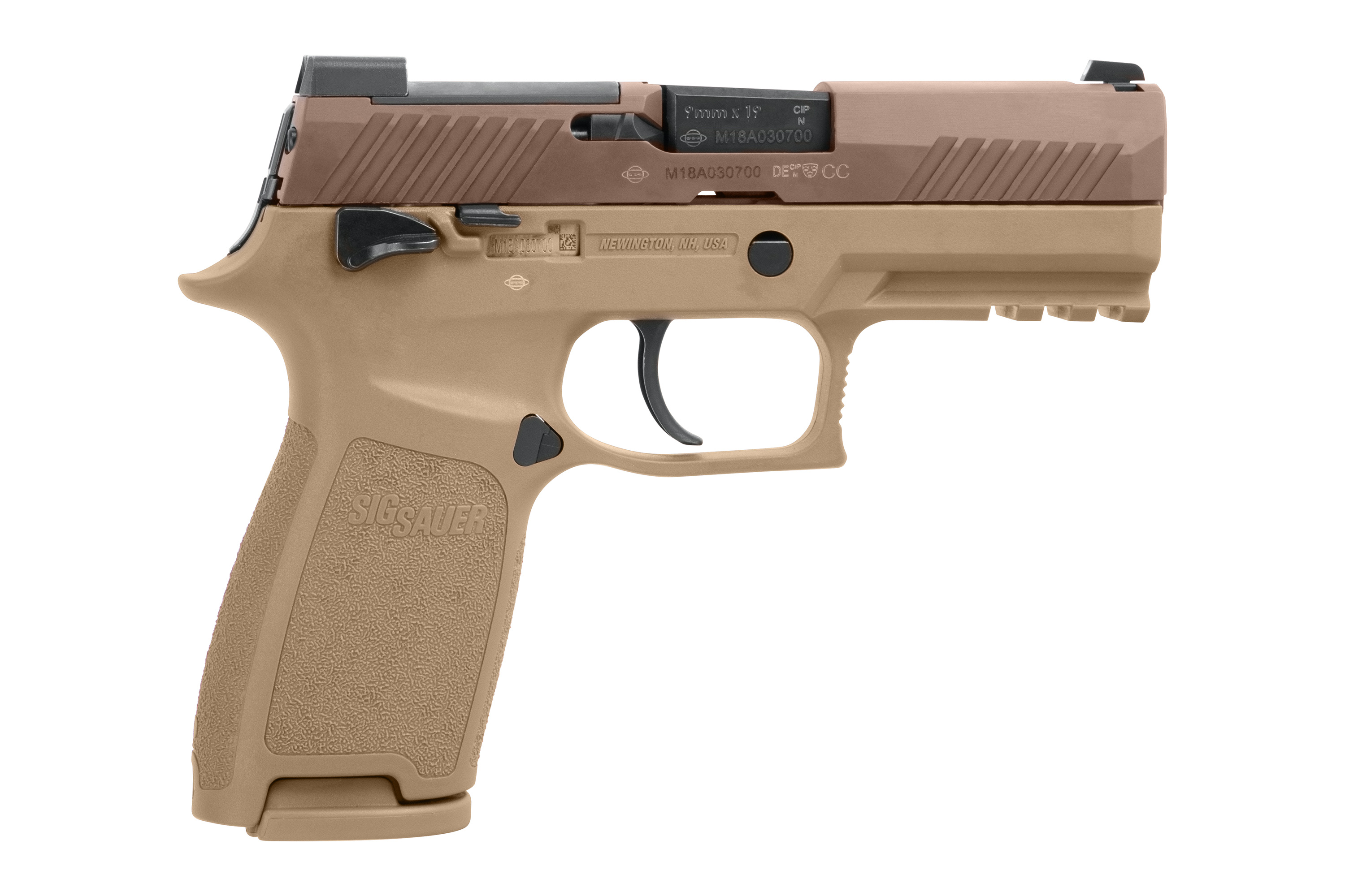 SIG SAUER P320-M18 Coyote Tan 9mm Luger - Selbstladepistole