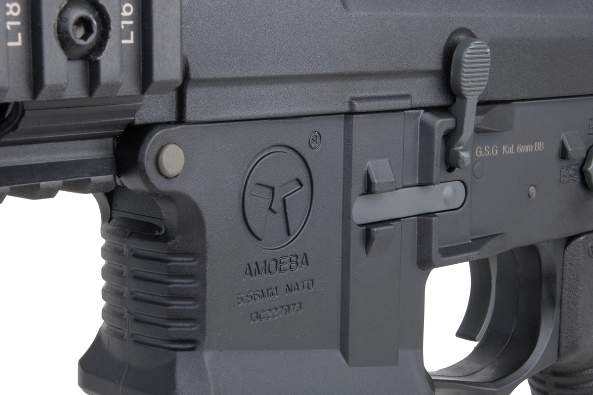 Ares Amoeba M4 008 Schwarz 6mm - Airsoft AEG < 0,5 Joule