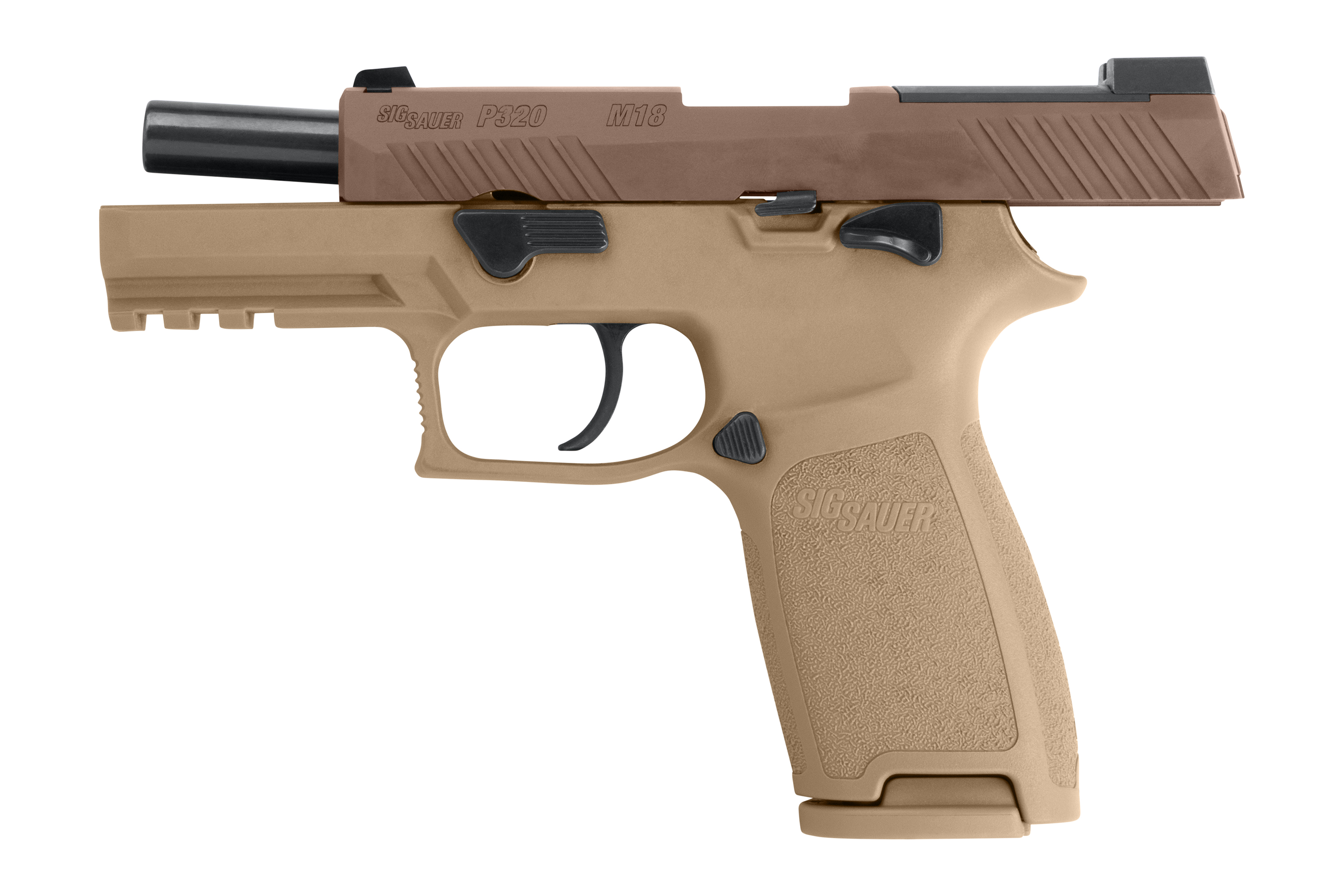 SIG SAUER P320-M18 Coyote Tan 9mm Luger - Selbstladepistole