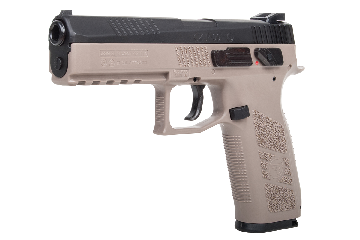 CZ 75 P-09 Duty Bicolor 4,5mm - Druckluft Co2 BlowBack