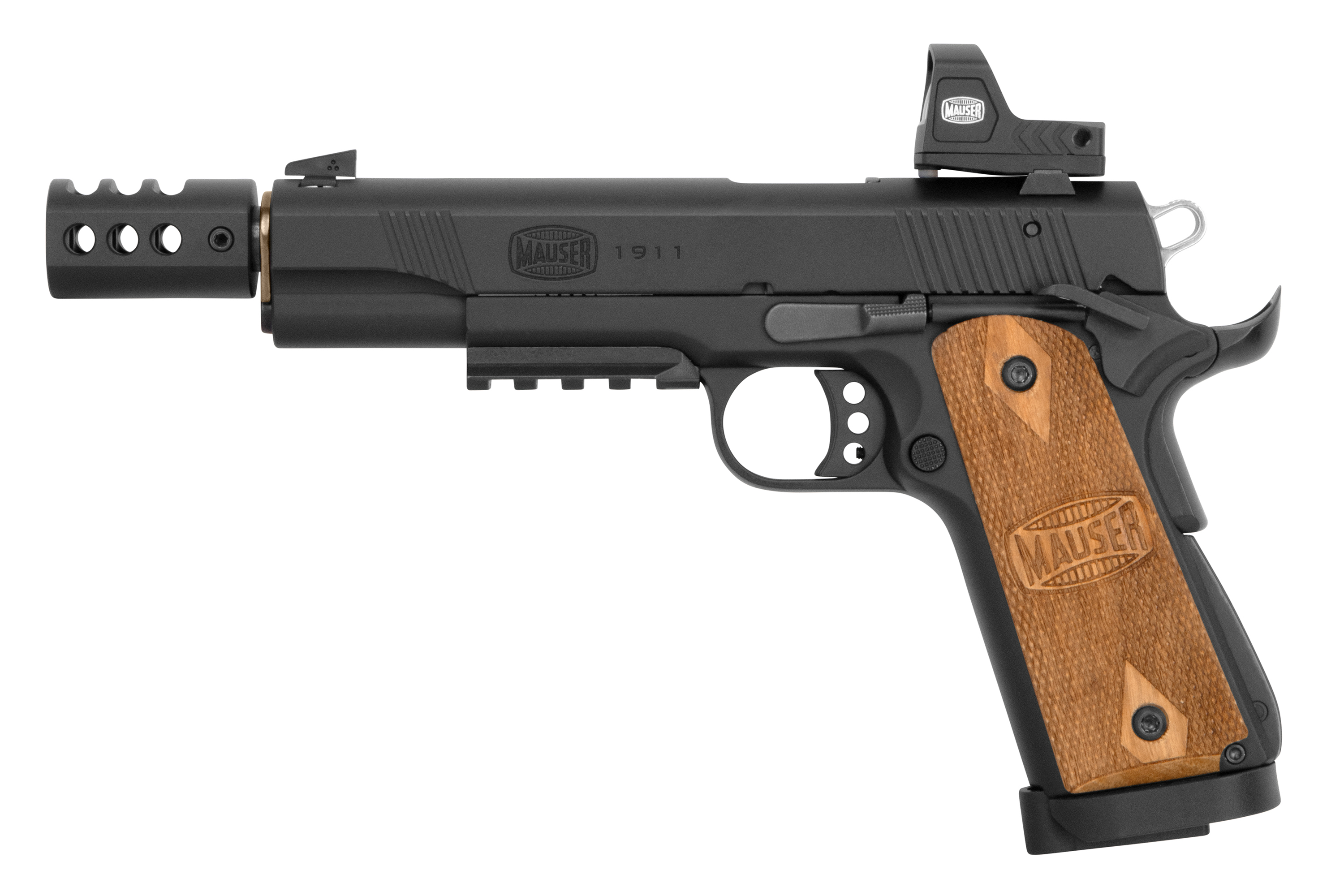 MAUSER 1911 Competition Set Schwarz .22lr HV - Selbstladepistole MAUSER 1911 Competition Set Schwarz .22lr HV - Selbstladepistole
