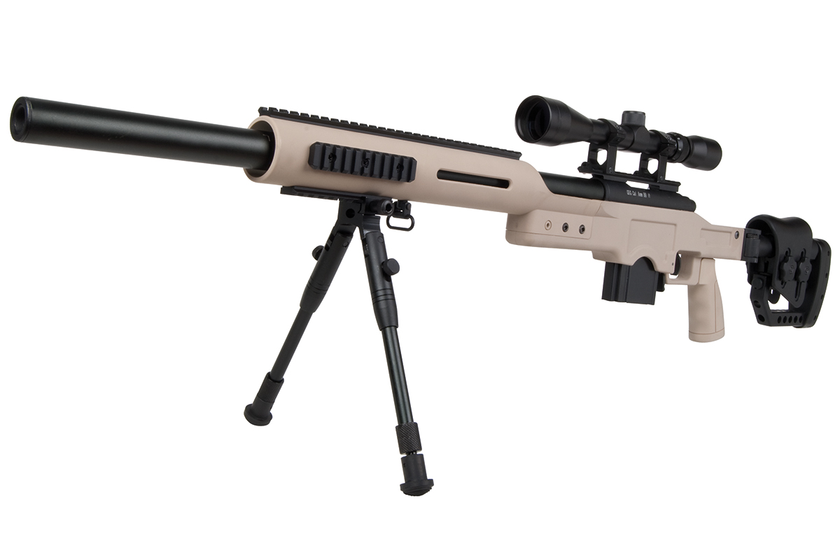 GSG 4410 Sniper Tan 6mm - Airsoft Federdruck