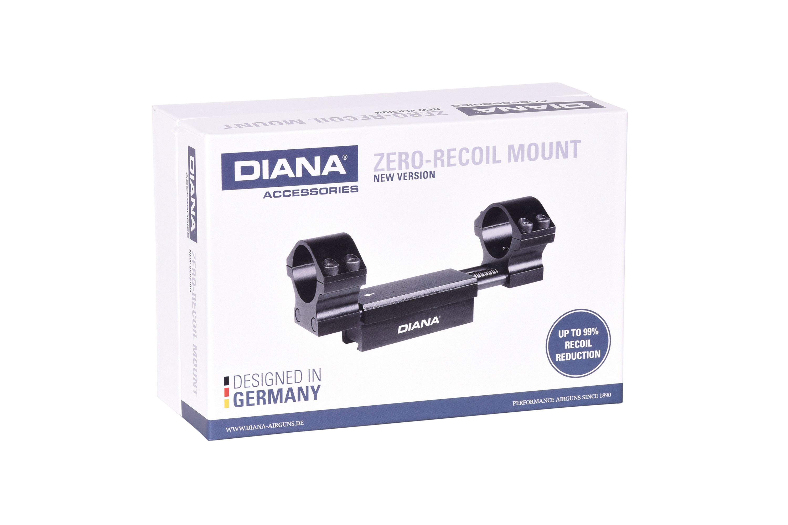 DIANA Zero Recoil Aluminium Blockmontage | 30 mm | medium