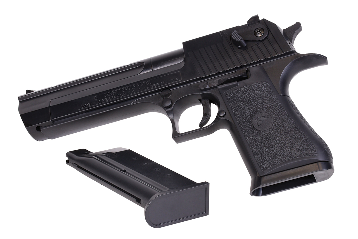 Desert Eagle .50AE Schwarz 6mm - Airsoft Federdruck < 0,5 Joule