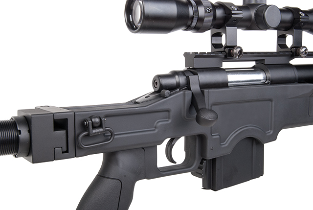 GSG 4412 Sniper Schwarz 6mm - Airsoft Federdruck GSG 4412 Sniper Schwarz 6mm - Airsoft Federdruck