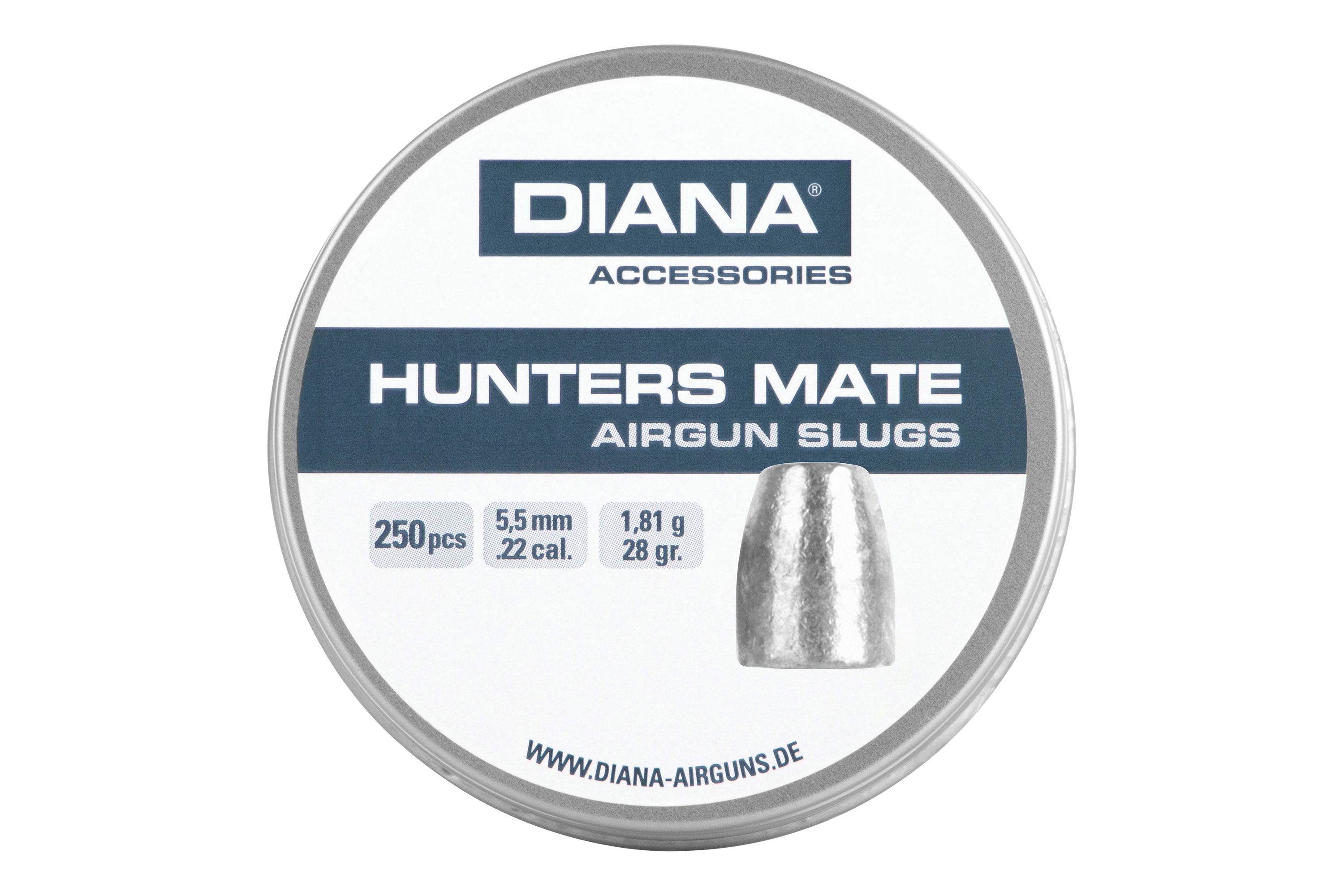 DIANA Hunters Mate Slugs 5,5mm (.22) 250 Stück