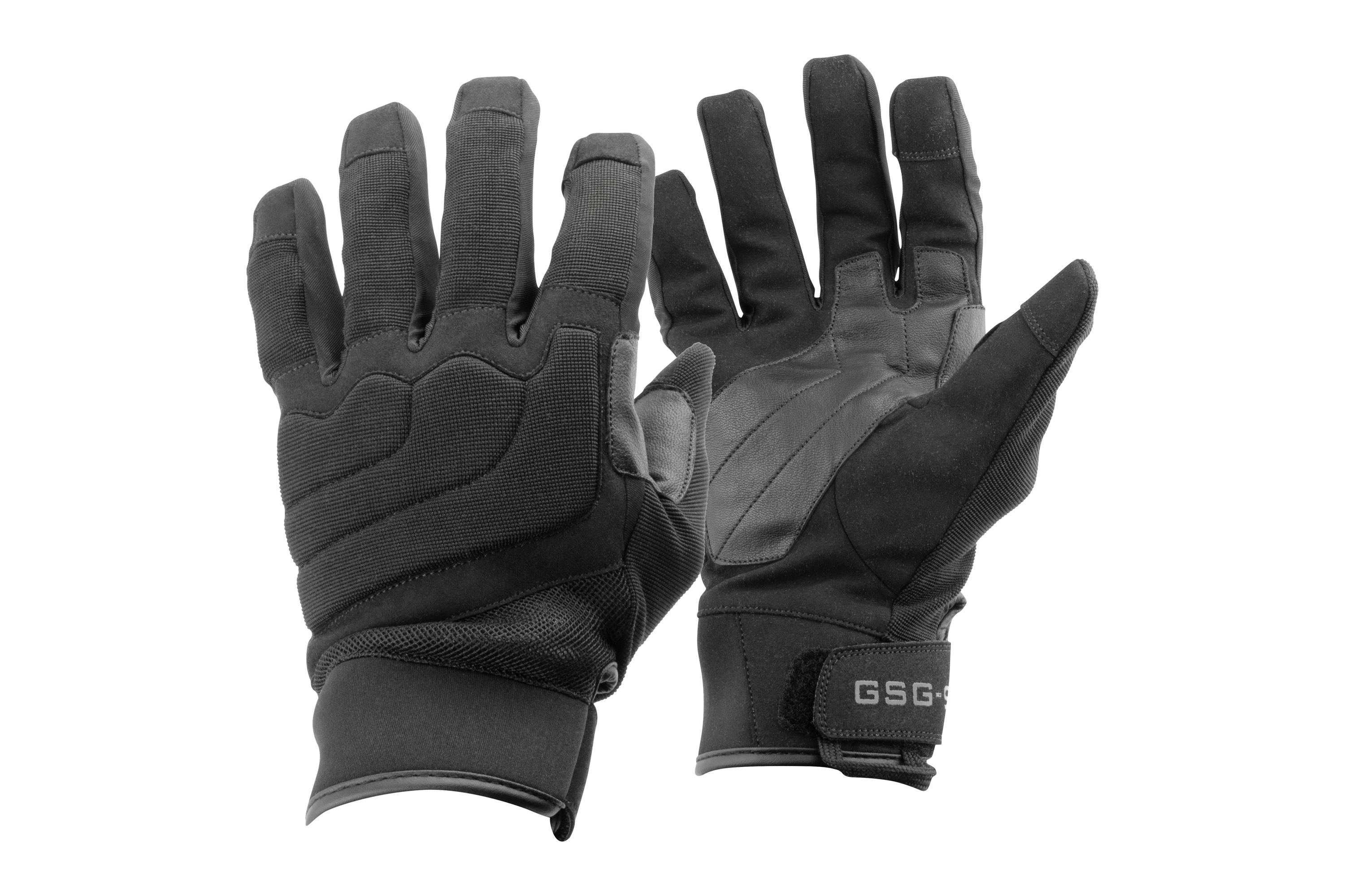 GSG-9 CRTS2 Einsatzhandschuh mit Leder - Schießhandschuh GSG-9 CRTS2 Einsatzhandschuh mit Leder - Schießhandschuh