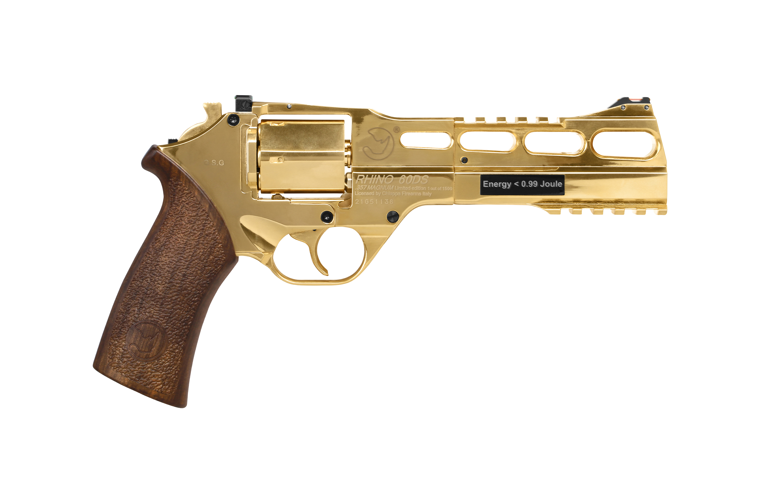 Chiappa 60DS Gold 6mm limitiert - Airsoft Co2  Non Blowback | B-Ware