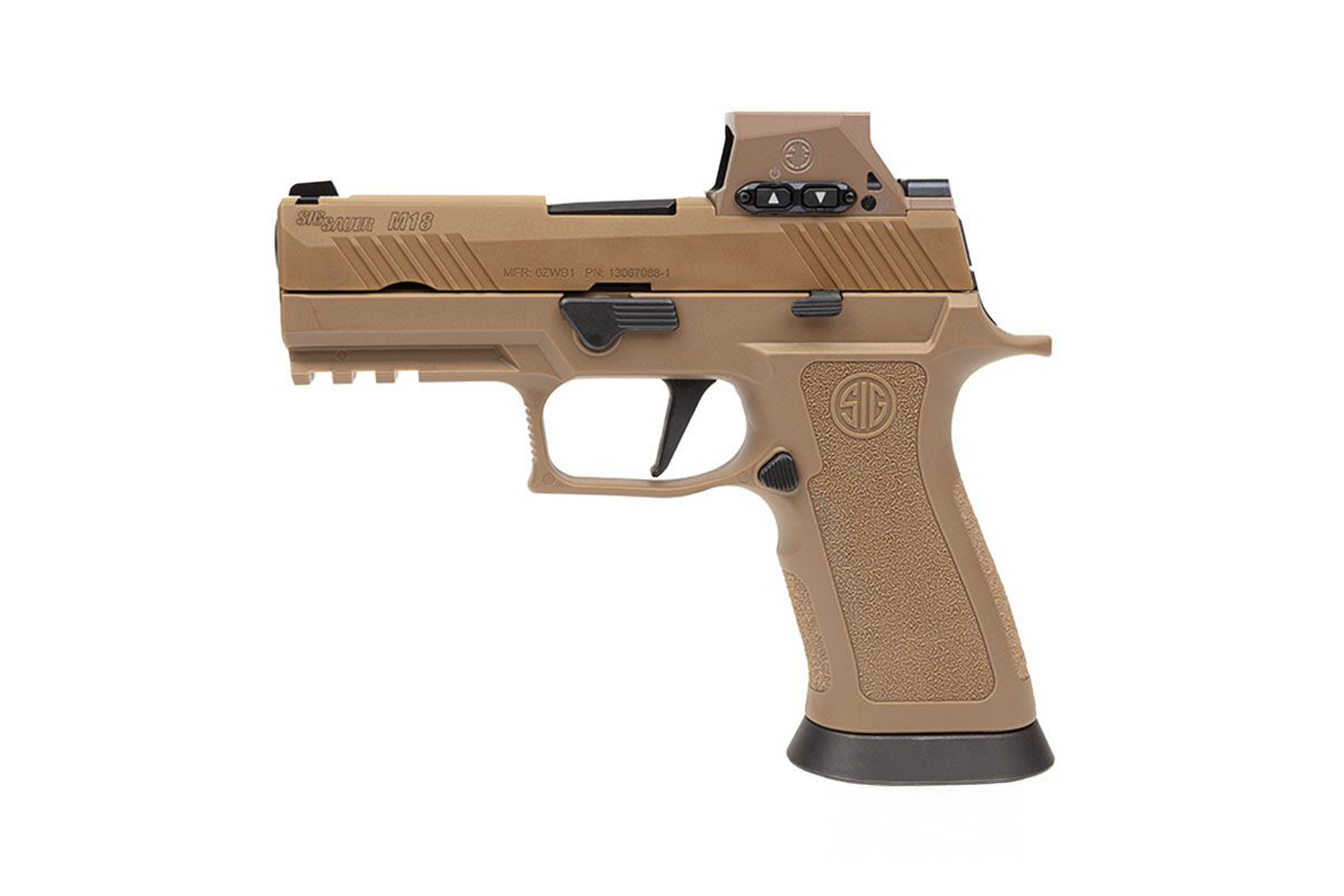 SIG SAUER M18X inkl. ROMEO-M17 Coyote Tan 9mm Luger - Selbstladepistole