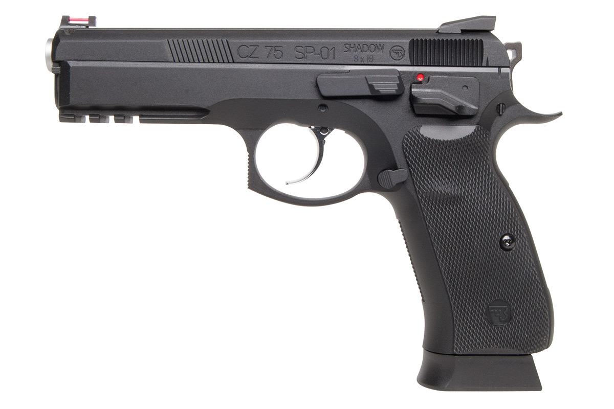 CZ SP-01 Shadow Schwarz 4,5mm BB - Druckluft Co2 BlowBack