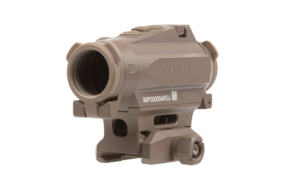 SIG SAUER ROMEO4T-PRO FDE | Quad Ballistic Circle Dot | 2 MOA