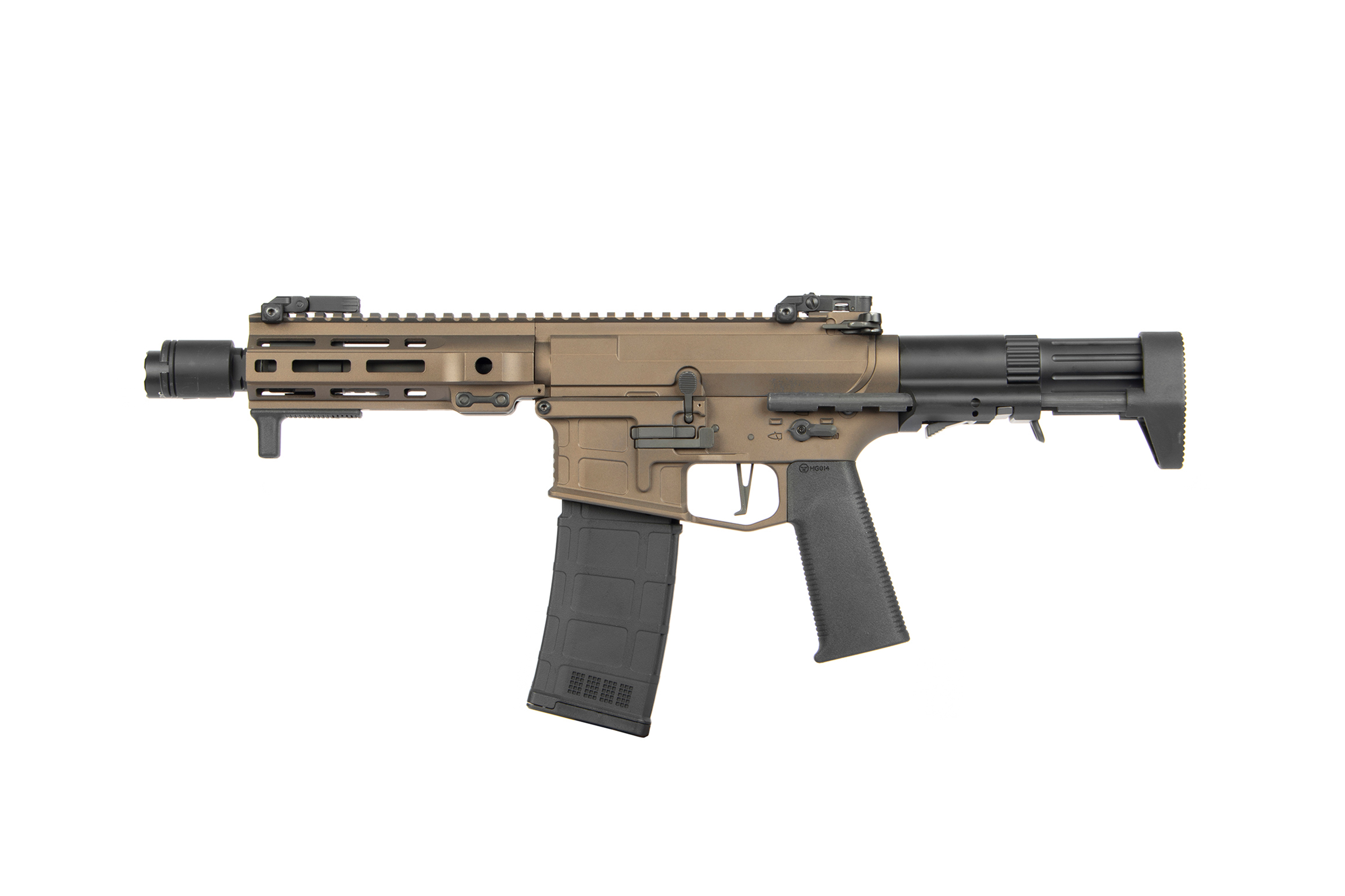 Ares M4 X CLASS Model 9 Bronze 6mm - Airsoft S-AEG