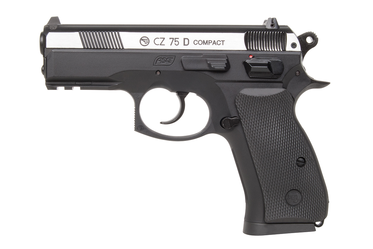 CZ 75D Compact Bicolor 4,5mm BB - Druckluft Co2 Non BlowBack