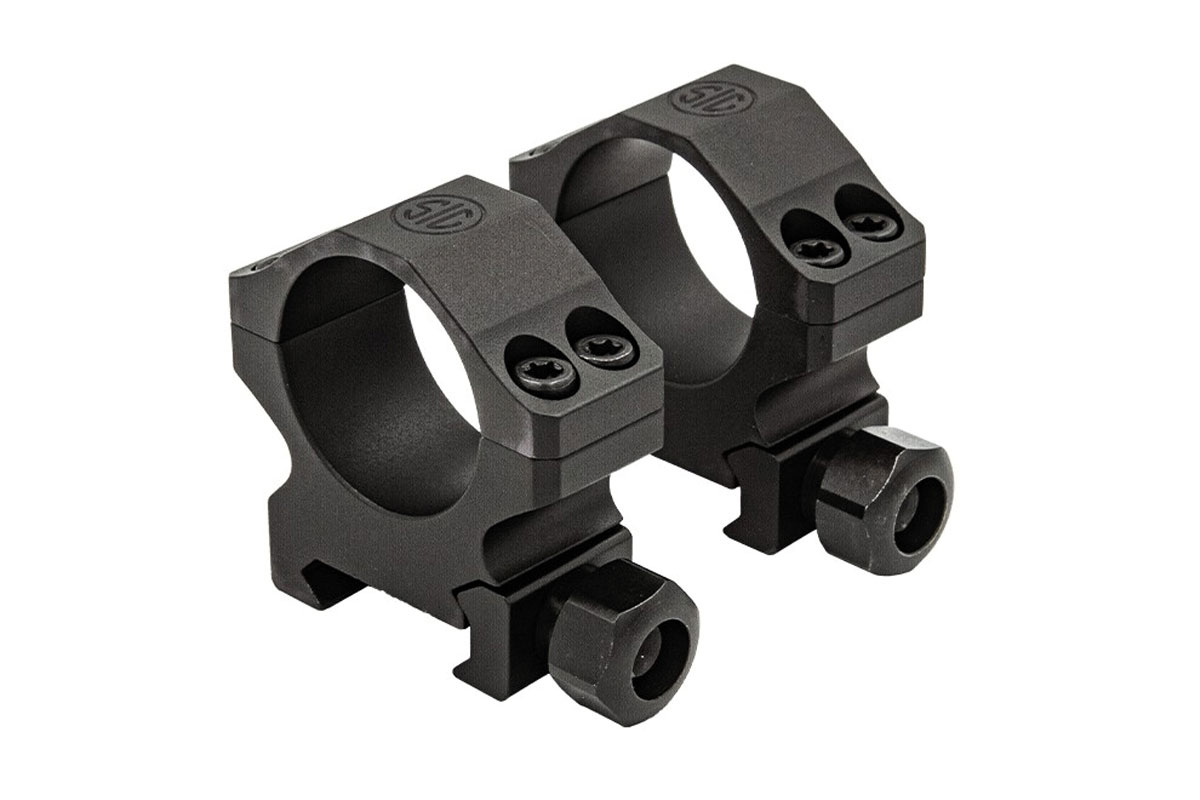 SIG SAUER ALPHA1 Aluminium Montageringe | 1'' | niedrig