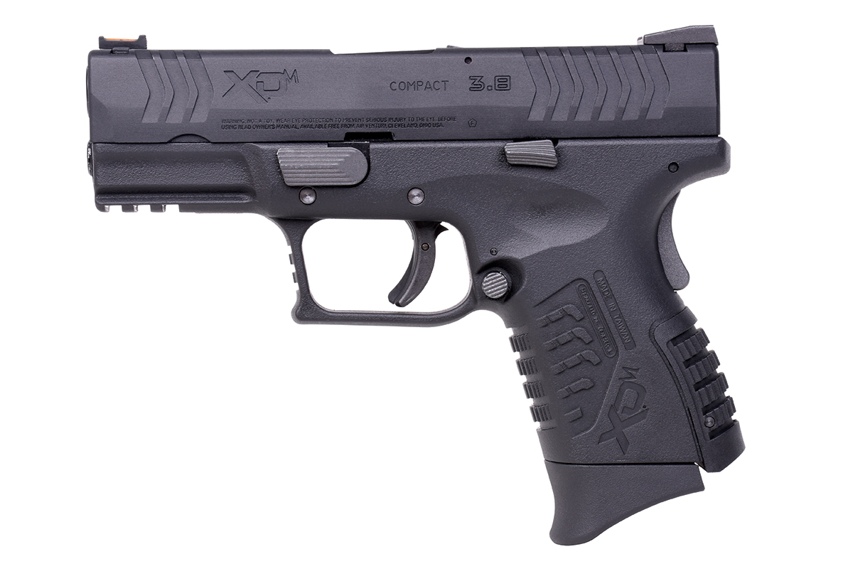 Springfield XDM Compact Schwarz 4,5mm BB - Druckluft Co2 BlowBack
