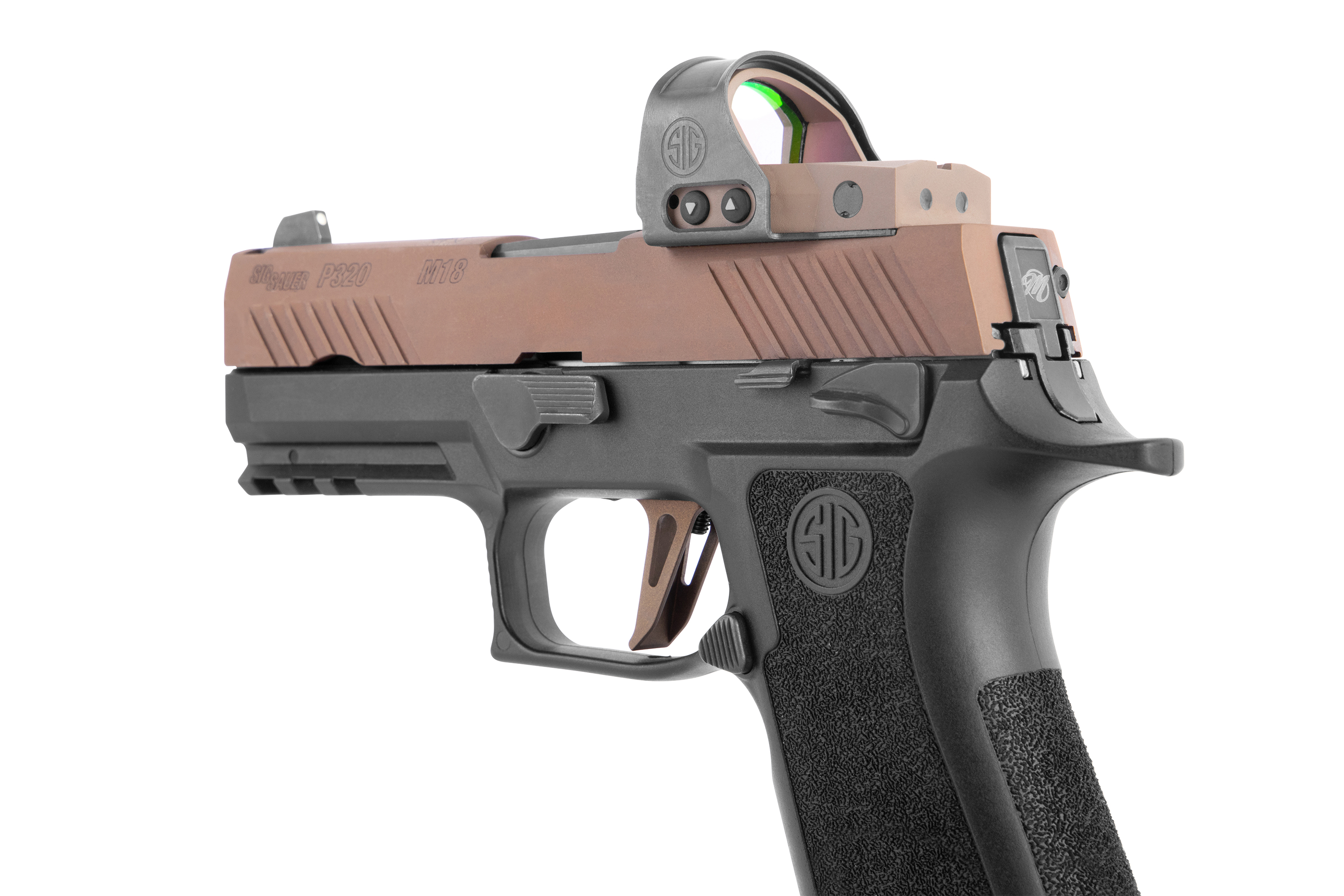 SIG SAUER P320-M18 XCarry Bicolor Bronze 9mm Luger - Selbstladepistole