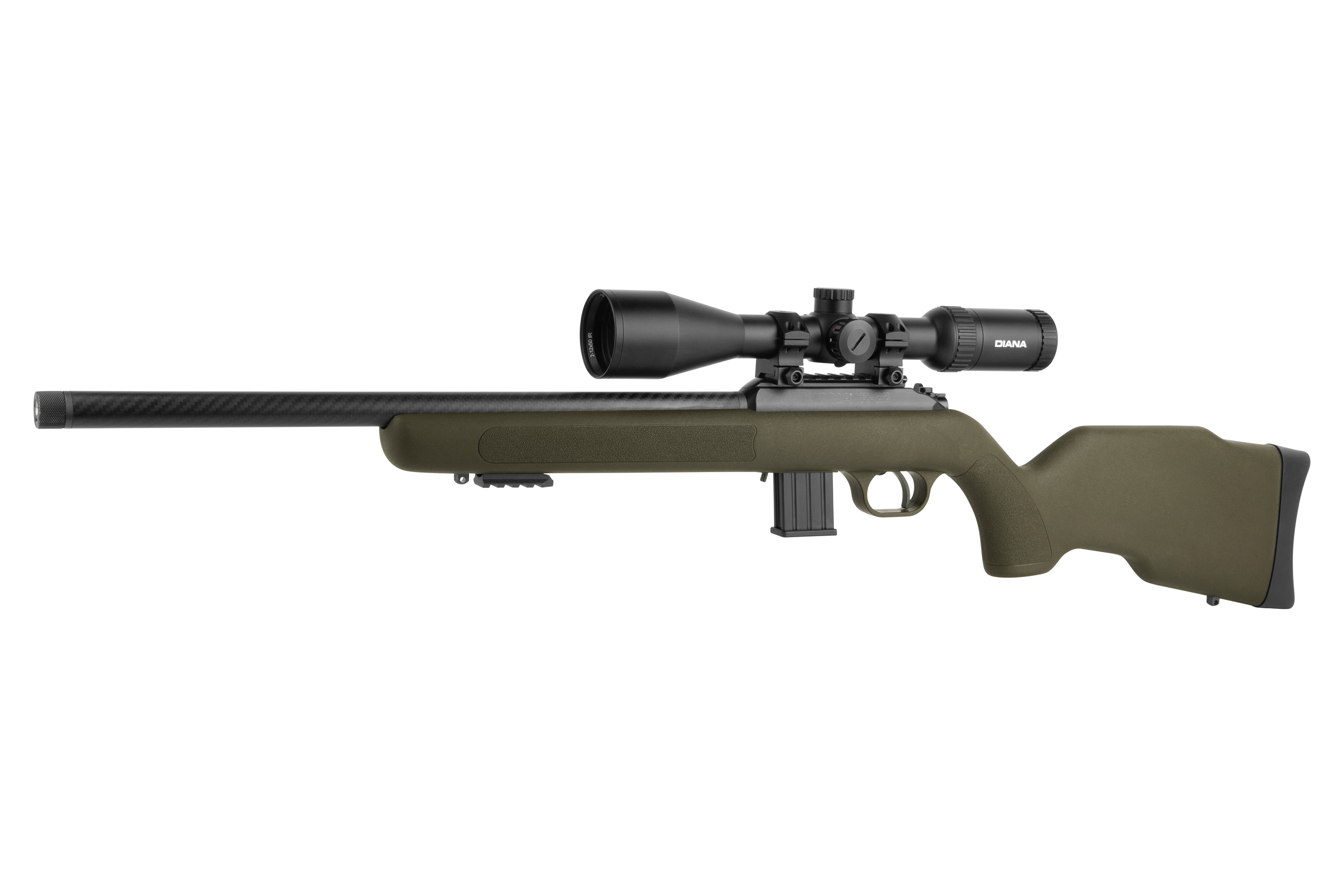 DIANA R-22 Carbon Set OD Green .22lr - Repetierbüchse
